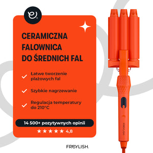 CERAMICZNA FALOWNICA DO ŚREDNICH FAL 25MM