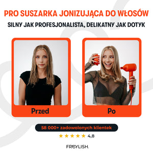 PRO SUSZARKA JONIZUJĄCA DO WŁOSÓW